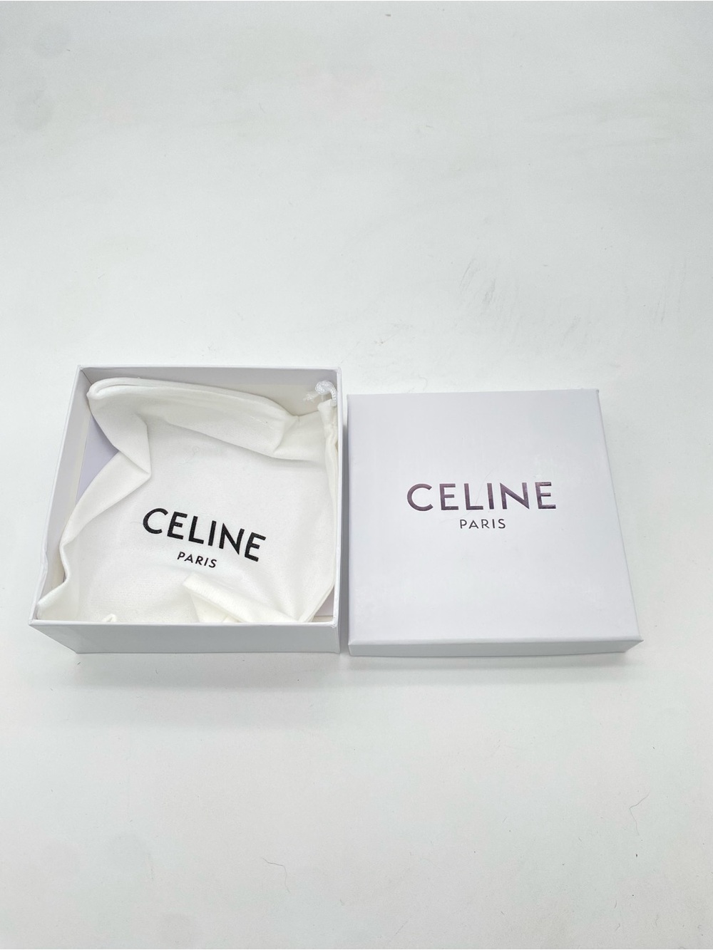 Celine Triomphe Gold Logo Black Leather Belt 105 CM/XL - Picture 6 of 16